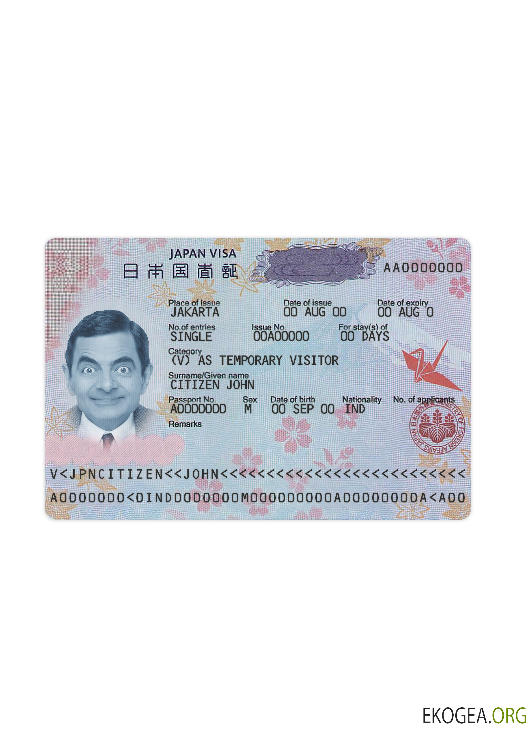 Visa de voyage au Japon nouveau